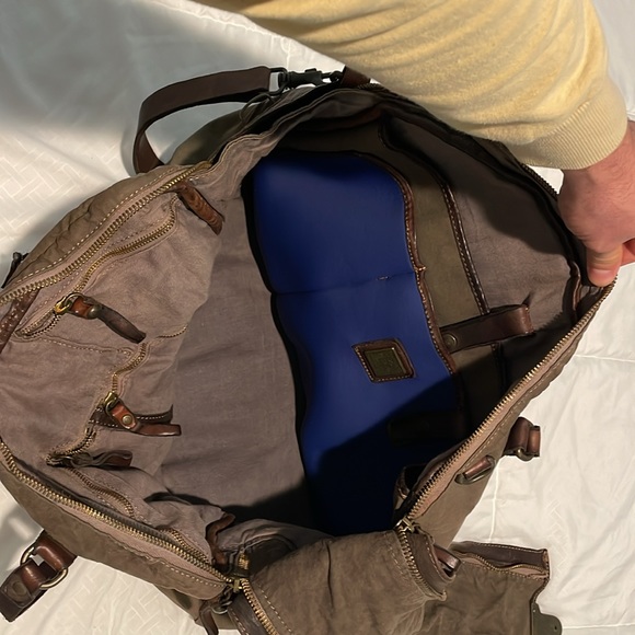 Vintage Campomaggi Canvas Shoulder Bag - Picture 7 of 11